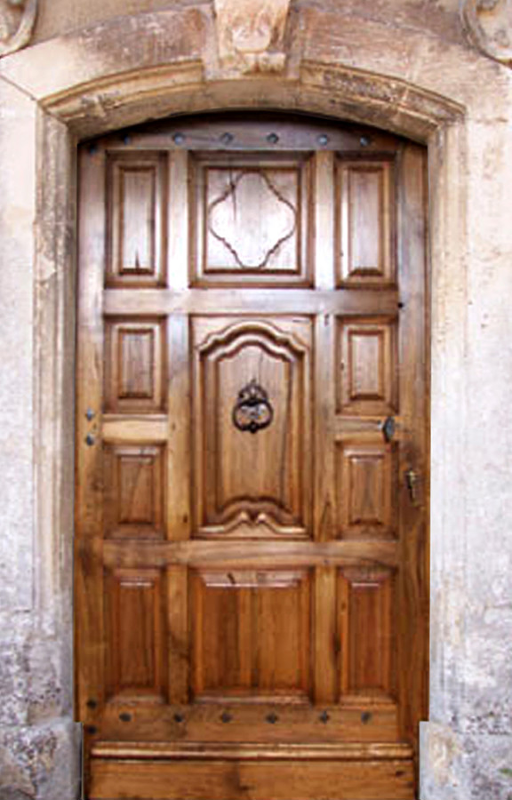 Panneaux de porte d'entrée décoratifs