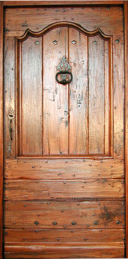 Poignée porte d'entrée Louis XV Ferronnerie Poignées. Portes Antiques