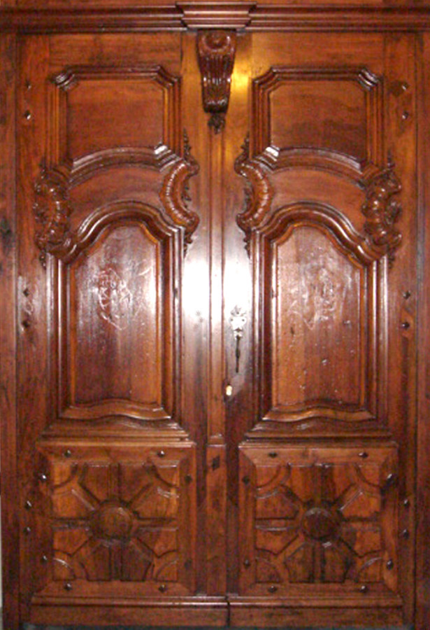 Entrée Louis XV Régence Portes d'entree Portes de style. Portes Antiques