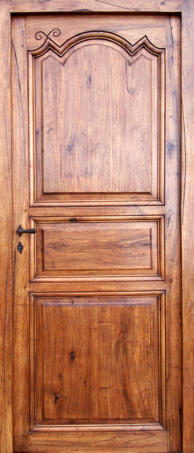 Porte à 3 panneaux époque Régence Portes intérieures . Portes Antiques